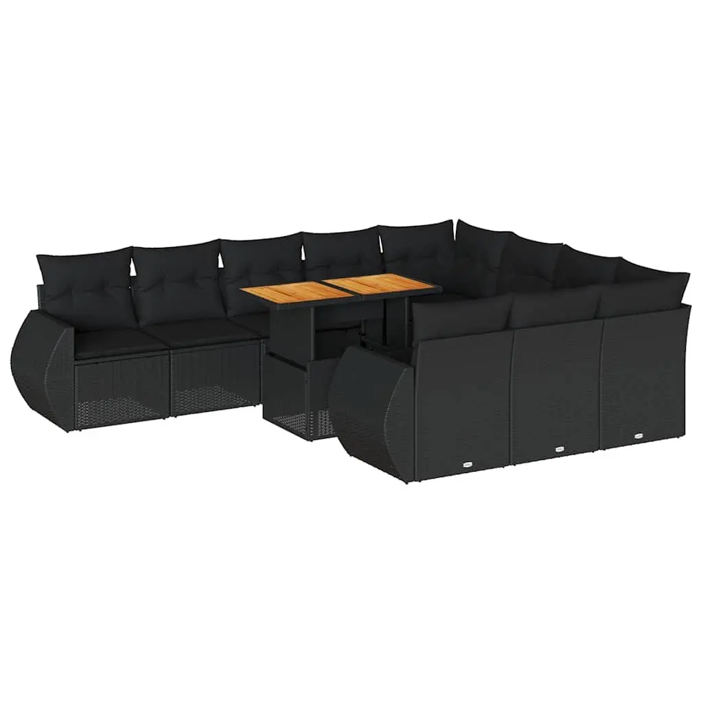 11 Piece Garden Sofa Set for Outdoor Spaces