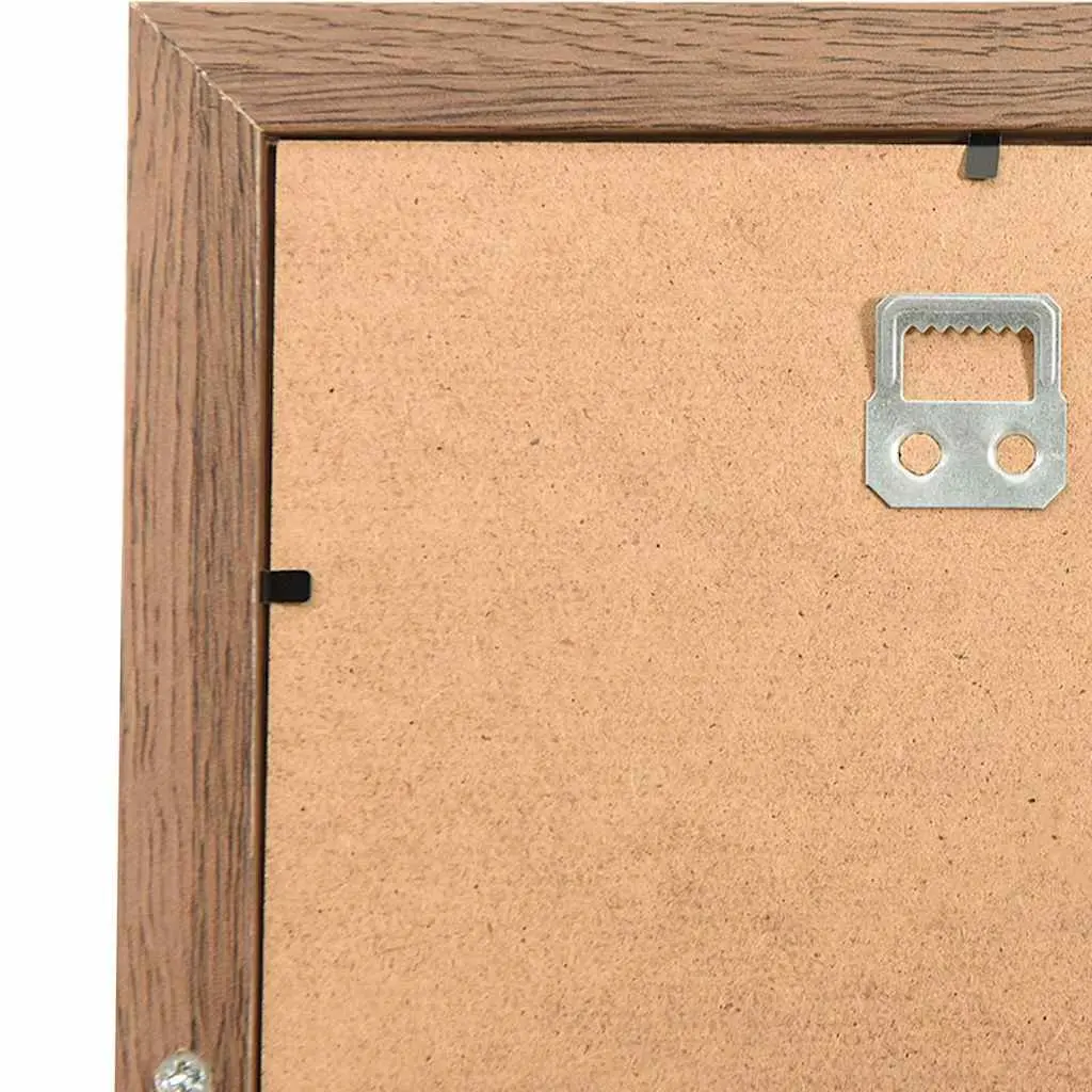 Collage Photo Frame Hard PS MDF 13x18 cm Brown