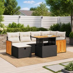 8-Piece Garden Sofa Set for Outdoor Comfort and Durability