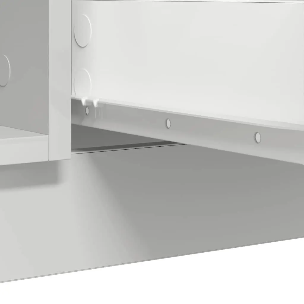 Engineered Wood White Sideboard with Ample Storage