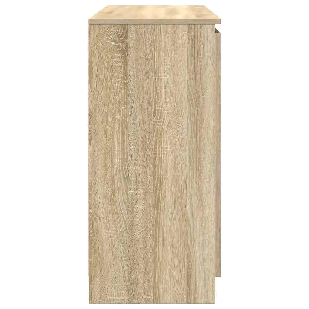 Sideboard Engineered Wood 100.5 x 35 x 76 cm Brown Sonoma Oak