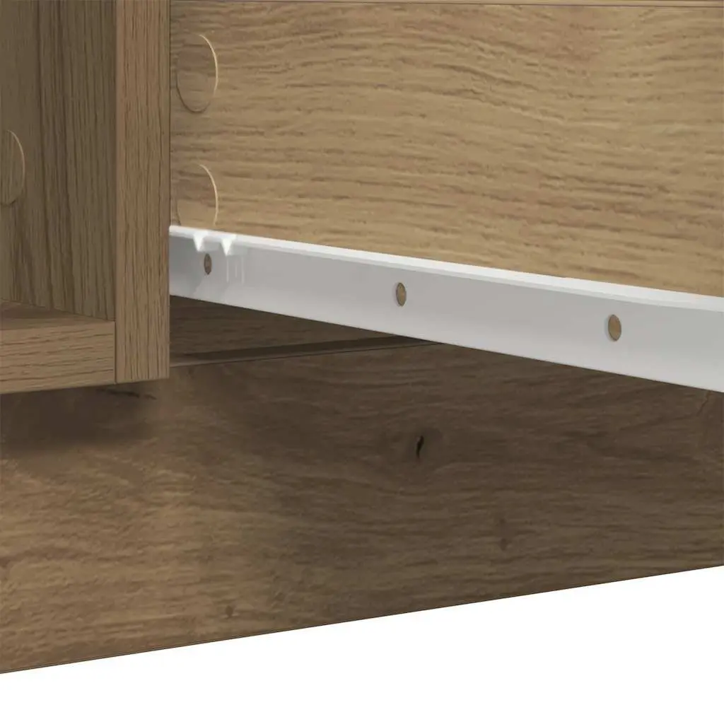 Brown Sideboard with Drawers for Storage
