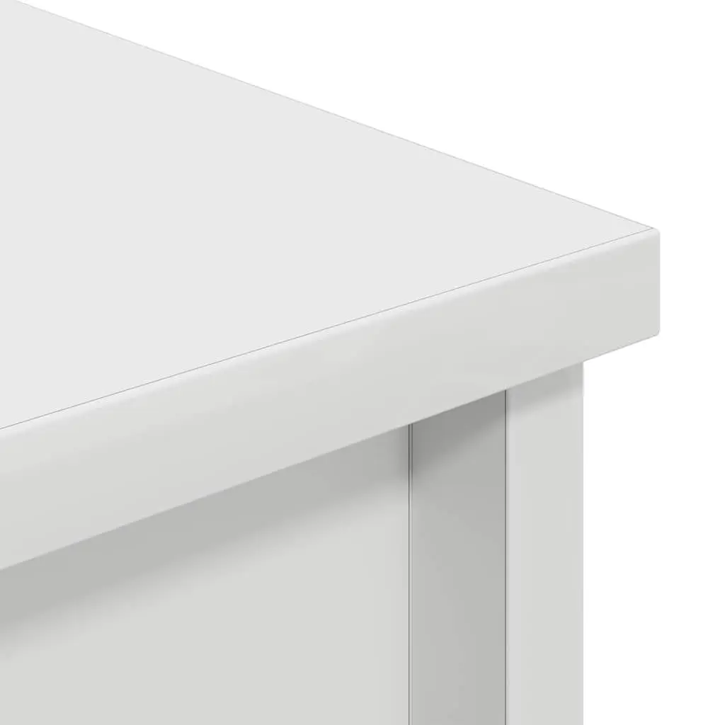 Highboard White Storage Cabinet 70x35x180 cm