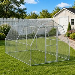 Premium Walk-in Chicken Run with Galvanised Steel Frame