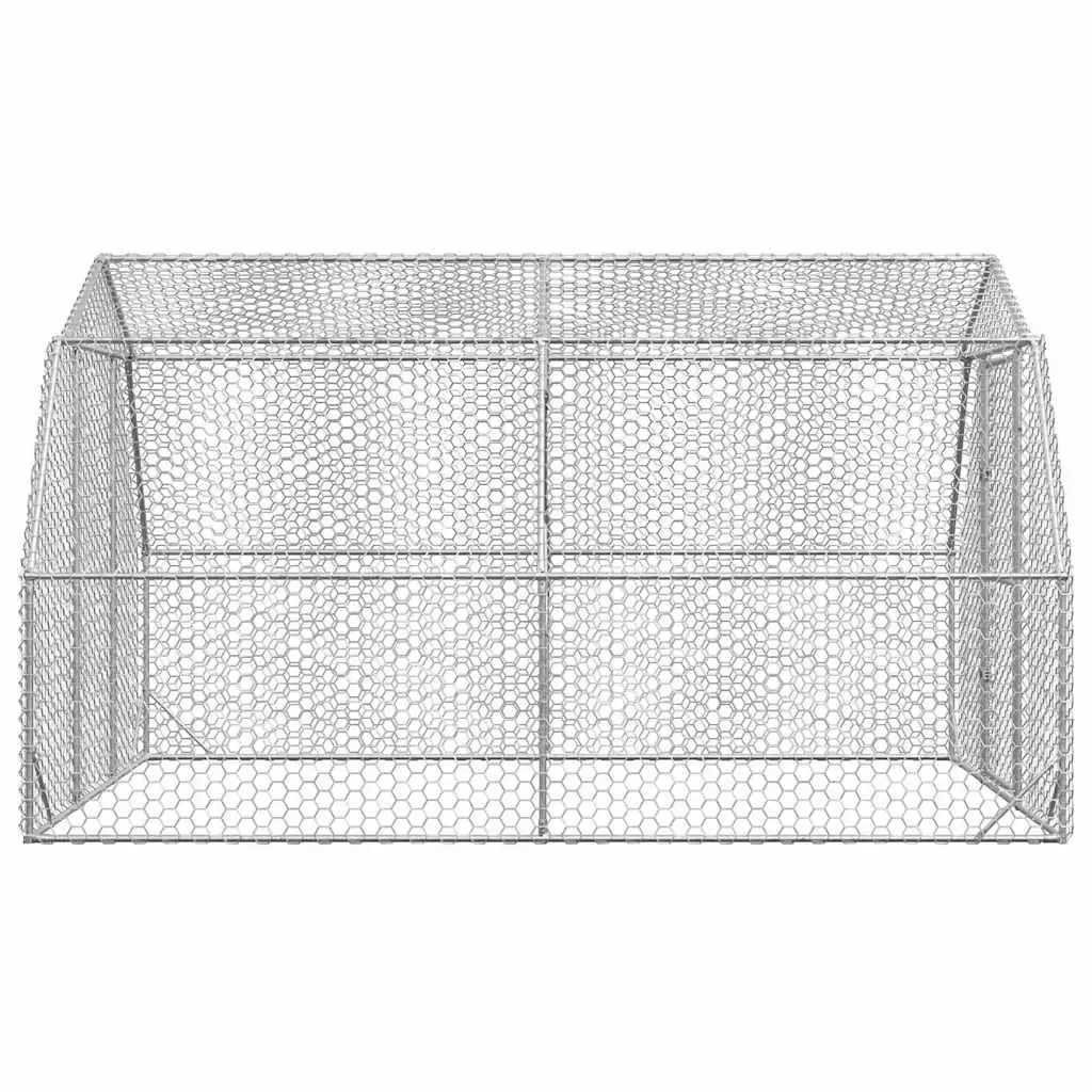 Walk-in Chicken Run with Galvanised Steel Frame