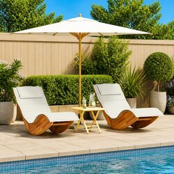 Durable Sun Lounger Set for Outdoor Relaxation