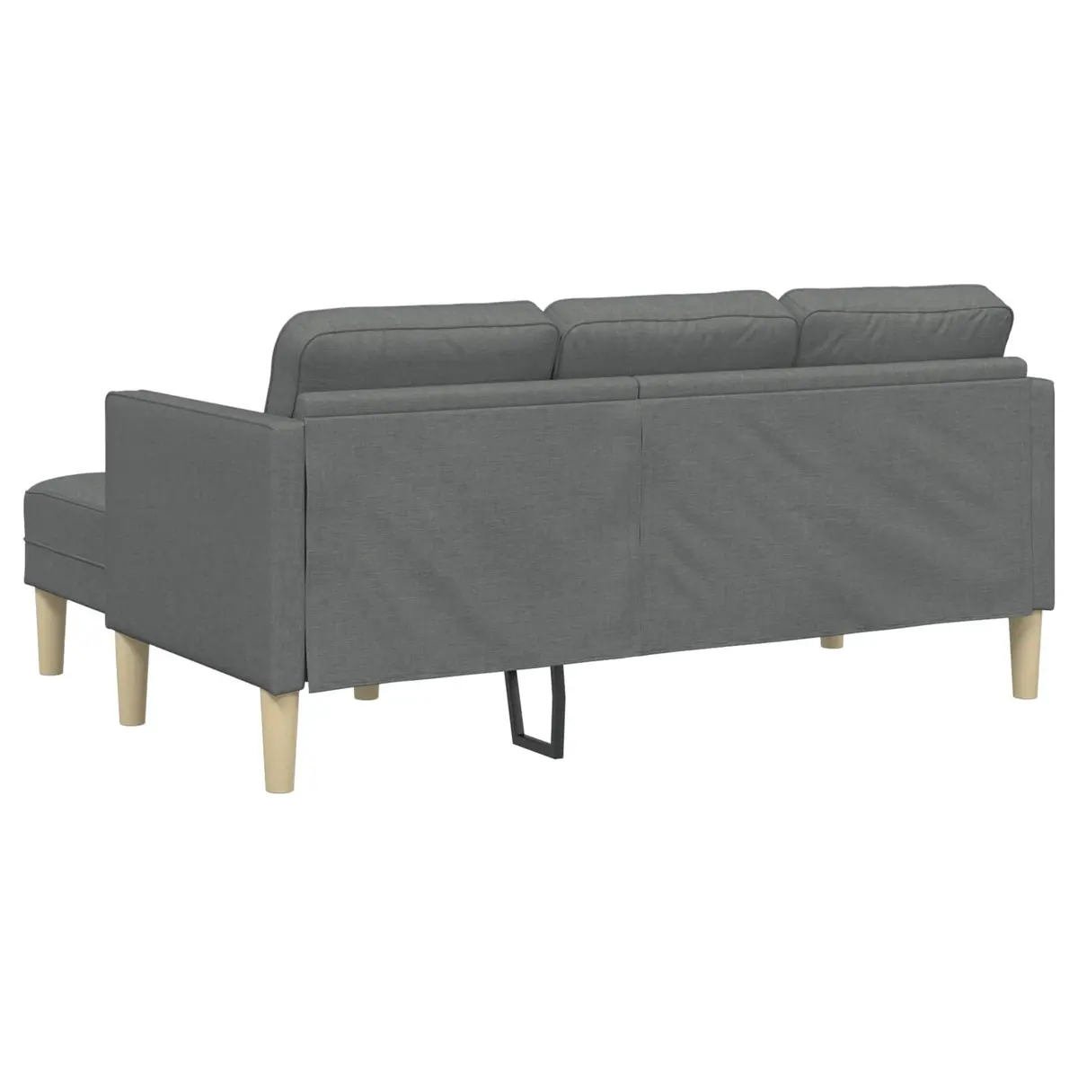 Modular Sofa Set 2 Pieces in Grey
