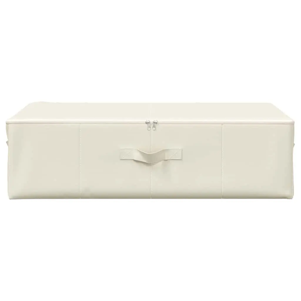 Foldable Storage Box 70x40x18cm in Cream
