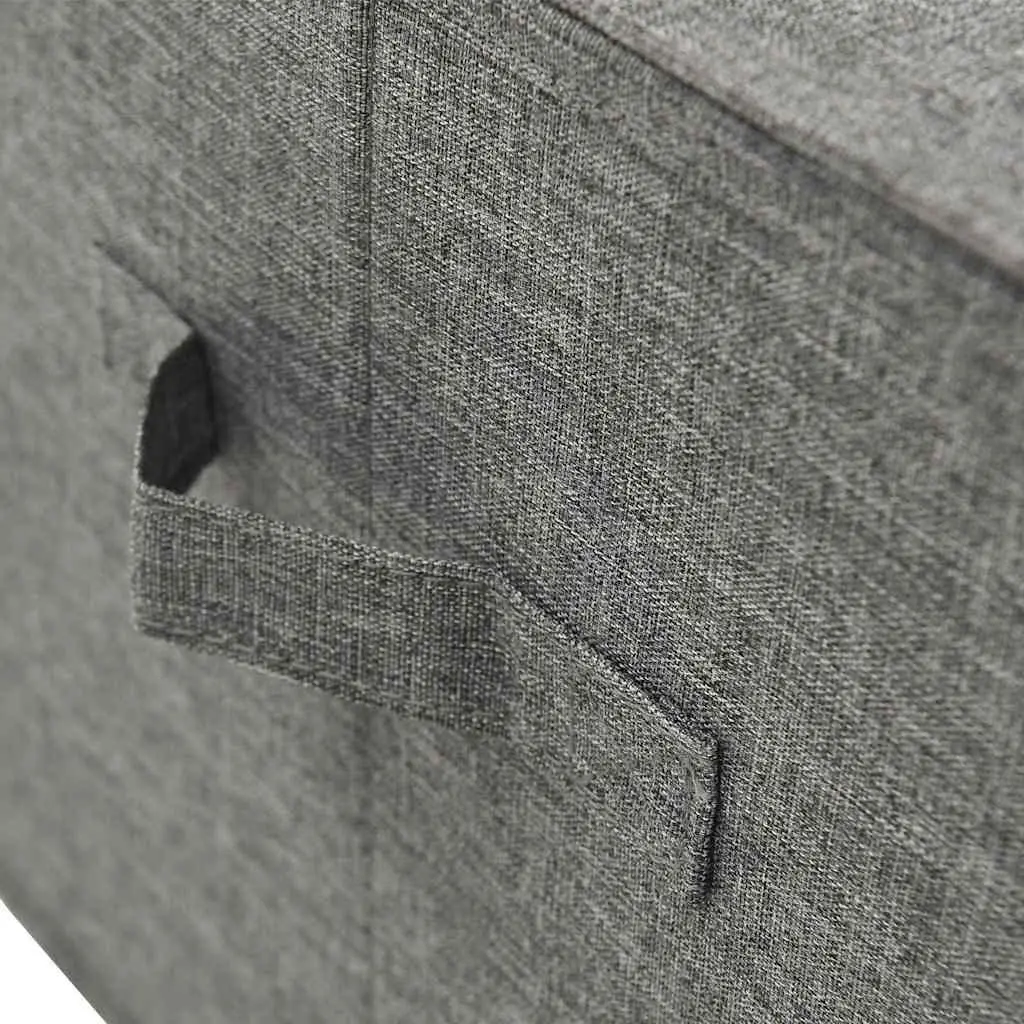 Fabric Storage Boxes 2 pcs Anthracite 50x30x25 cm