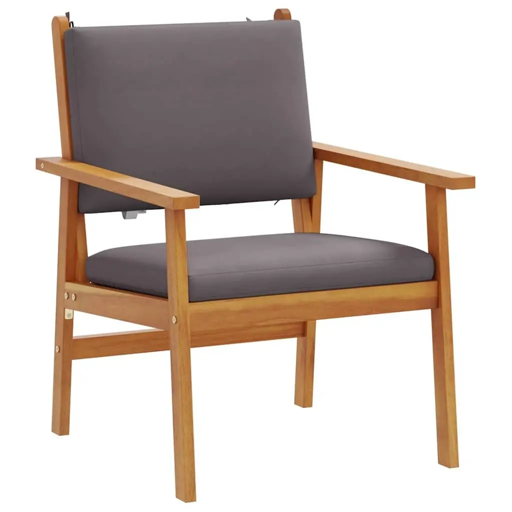 6-Piece Outdoor Sofa Set in Brown Wood