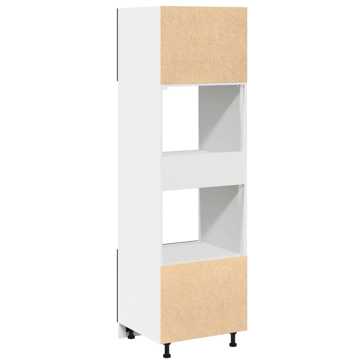 Hanging Cabinet Engineered Wood 60x57x207cm Black Oak