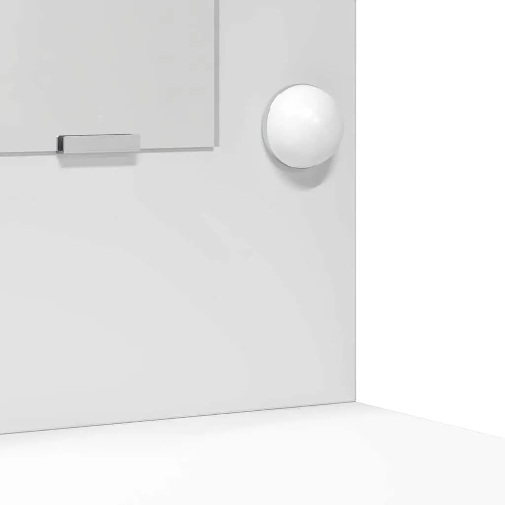 White Vanity Unit with LED Lights for Bedrooms