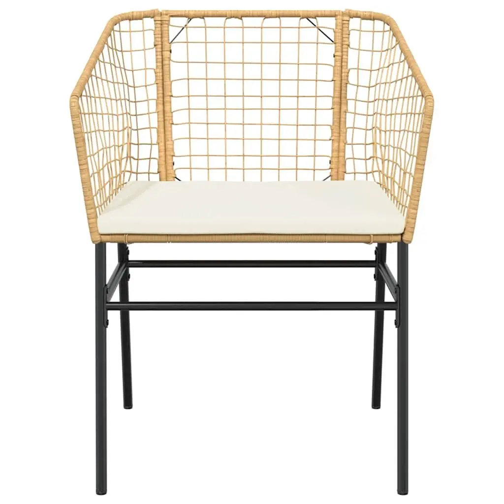5 Piece Garden Dining Set with Glass Top