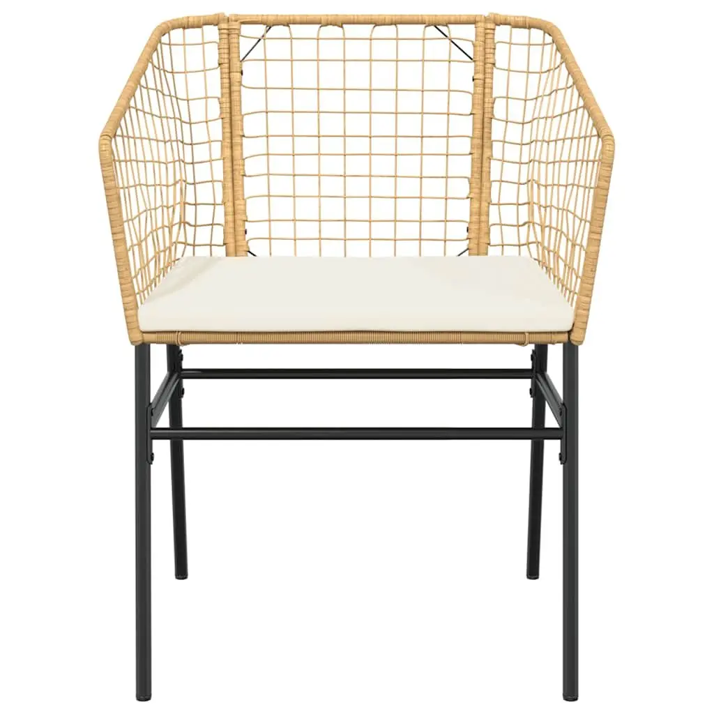 7 Piece Garden Dining Set with Glass Table