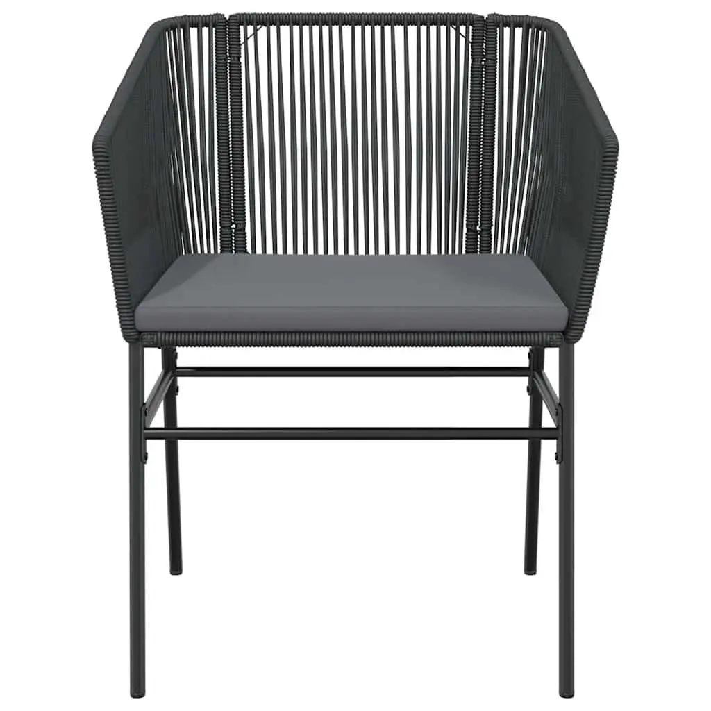3 Piece Garden Dining Set with Cushions