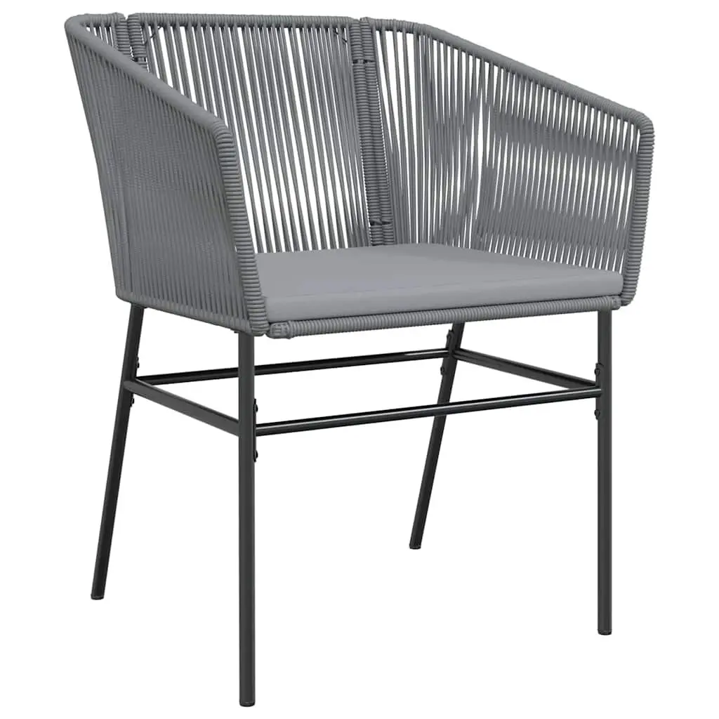 5 Piece Outdoor Garden Dining Set in Grey