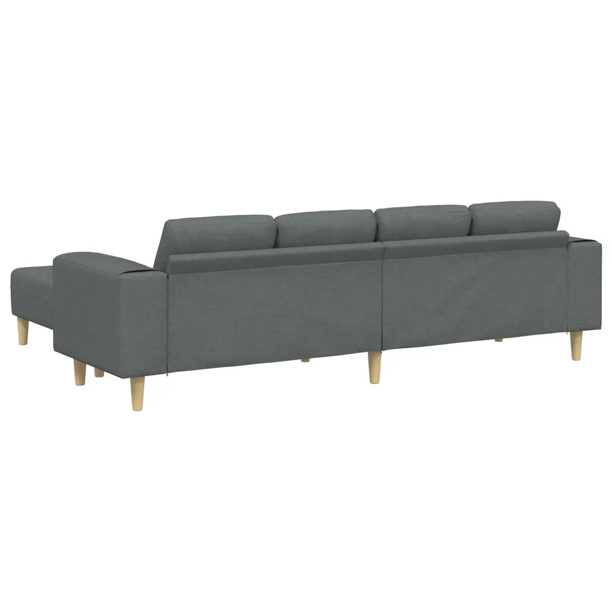 3 Piece Couch Set in Grey with Foam Cushion
