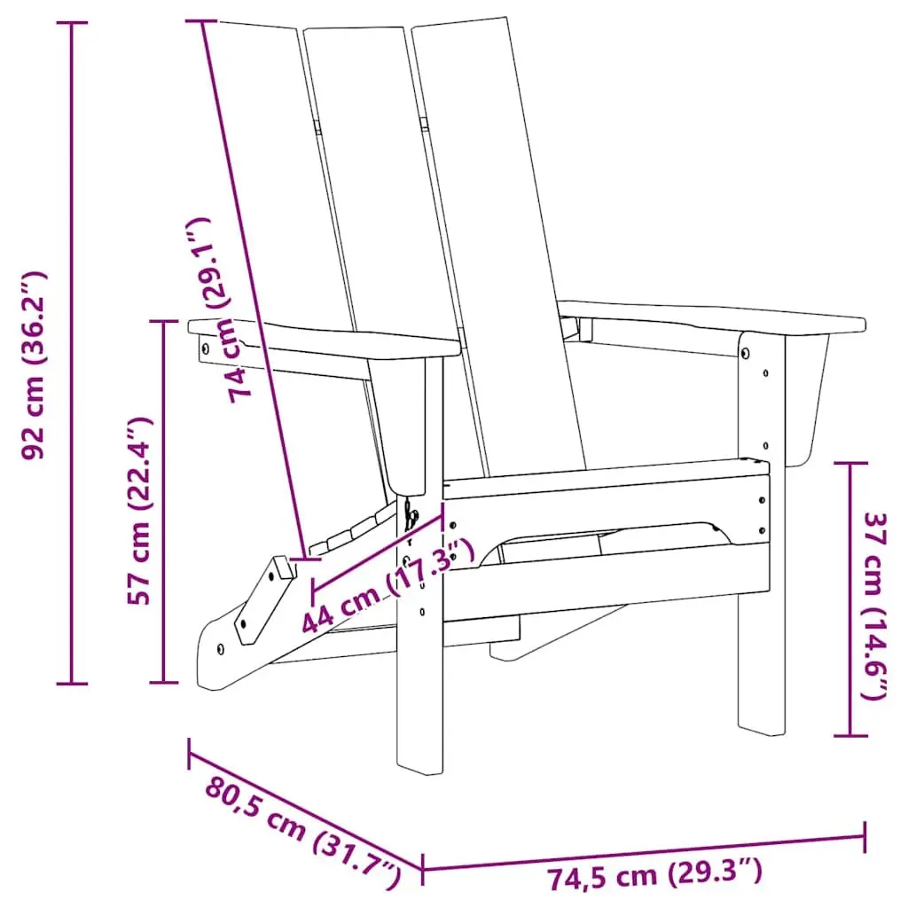 Outdoor Chair Set of 2 Modern Garden Seating Black Contemporary Design Armrests