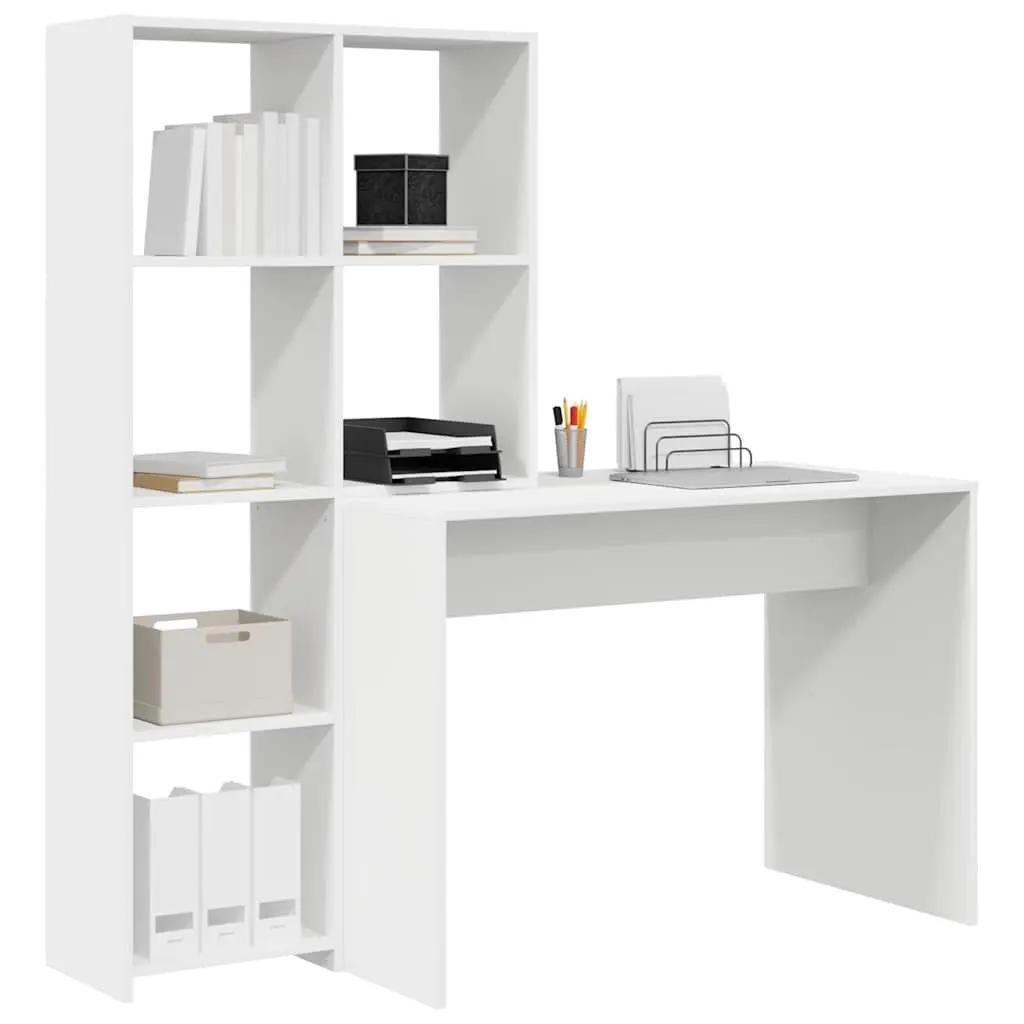 Desk Engineered Wood Large White