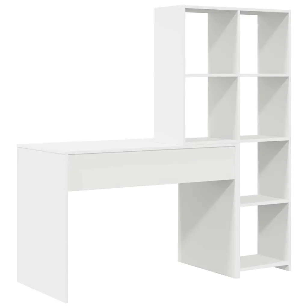 Desk Engineered Wood Large White
