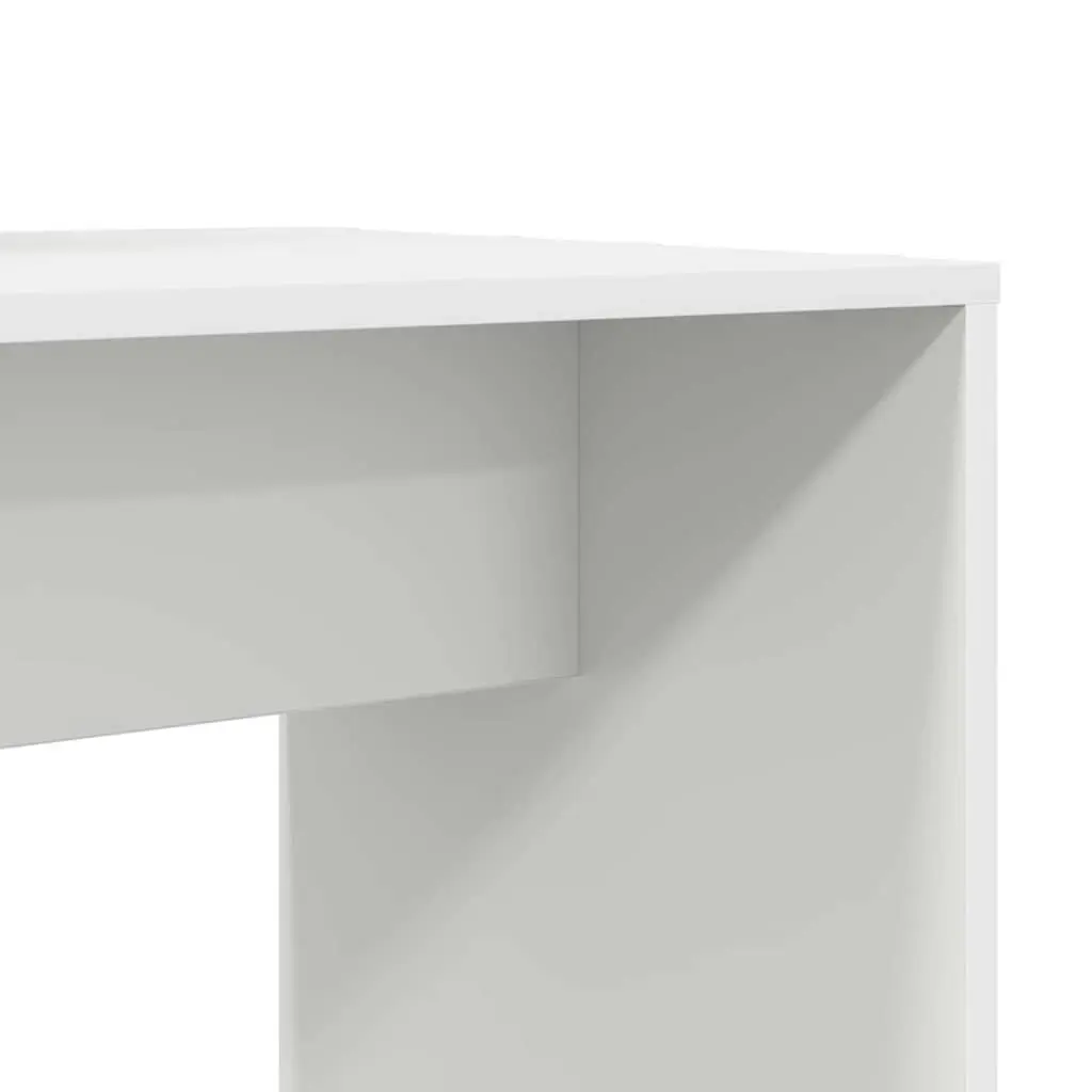Desk Engineered Wood Large White