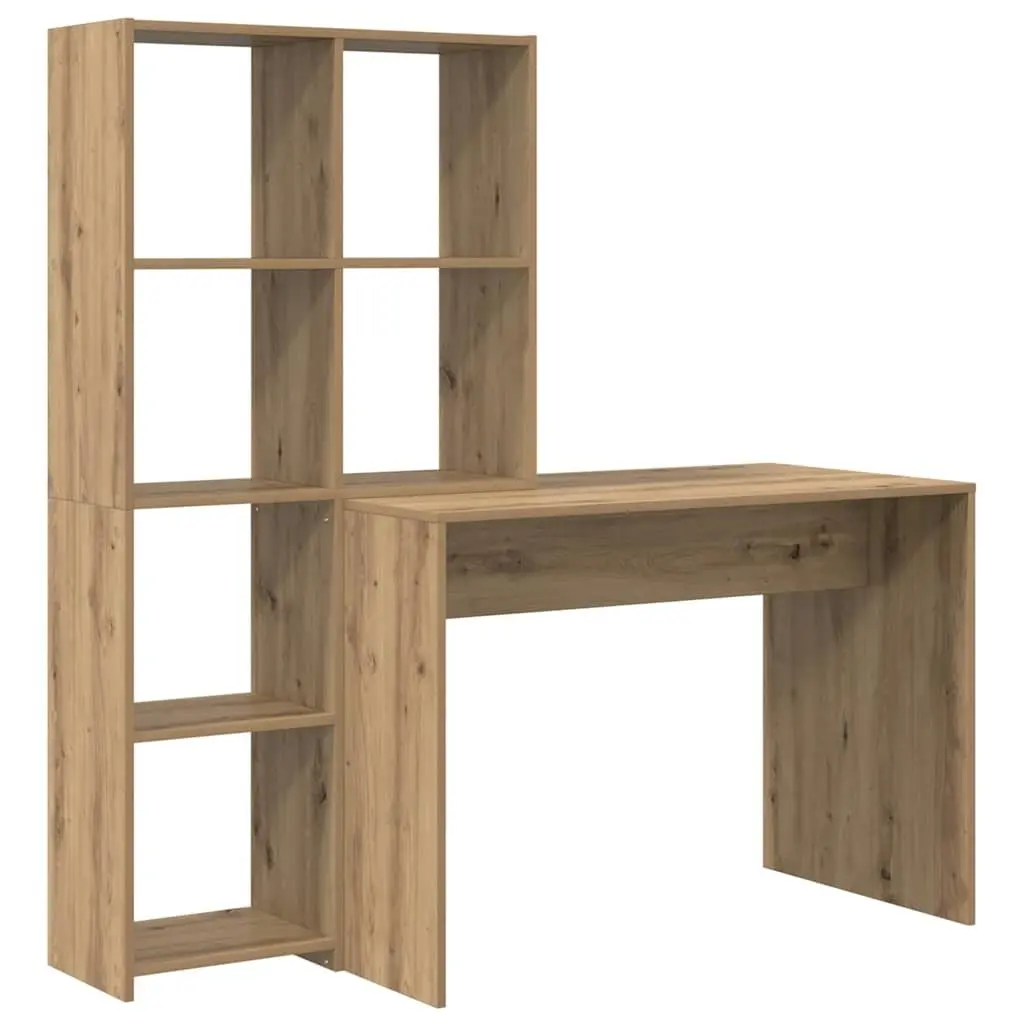 Brown Engineered Wood Desk for Workspace