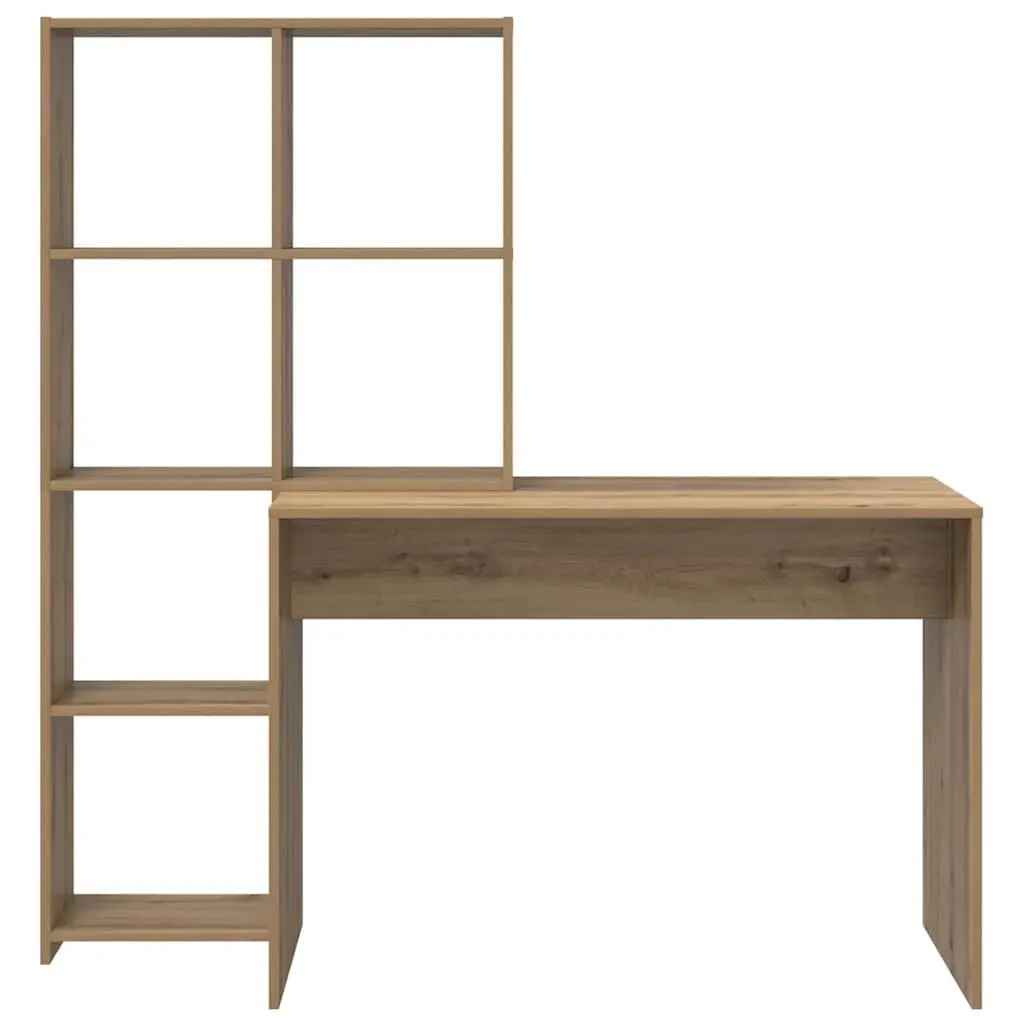 Brown Engineered Wood Desk for Workspace