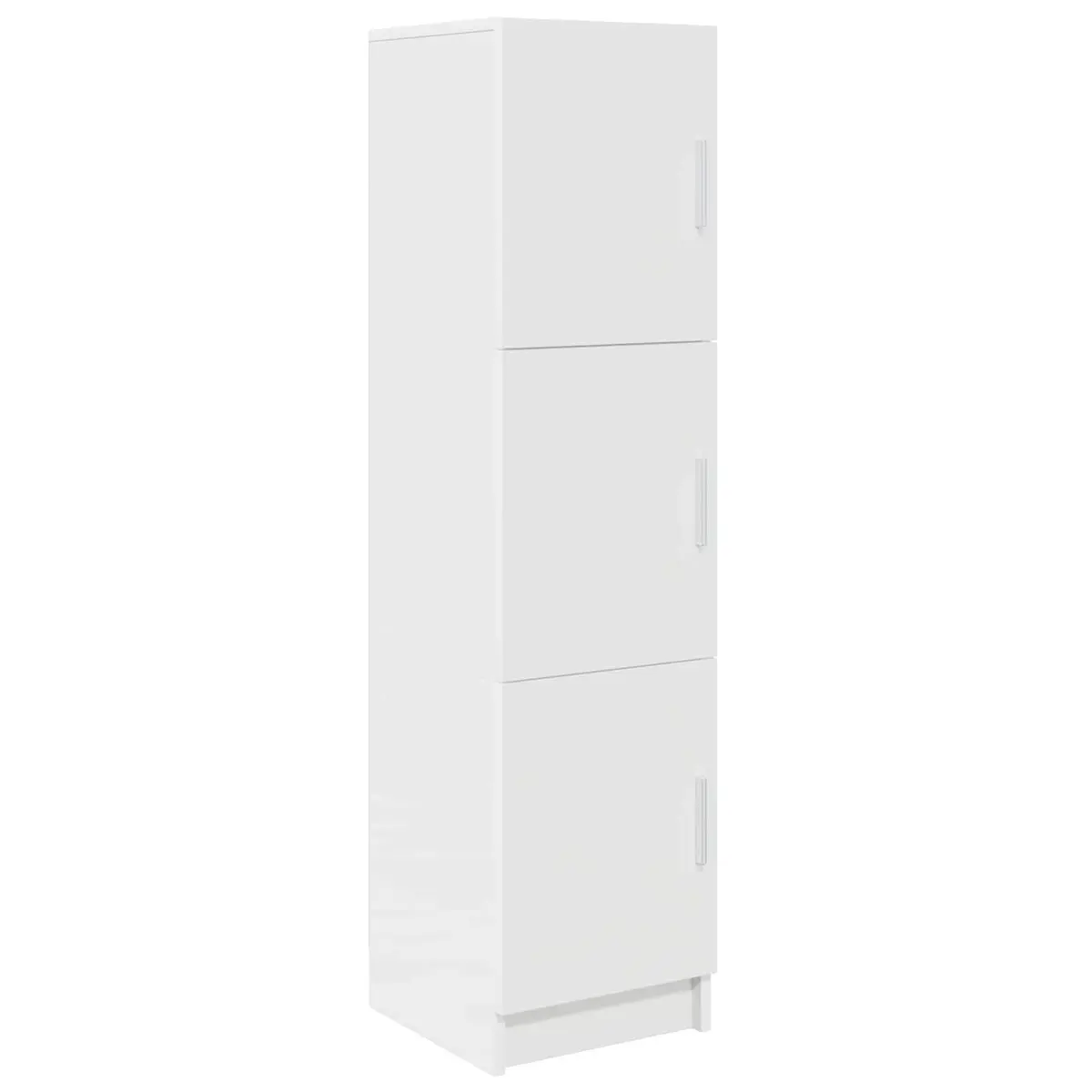 White Desk with Storage Cabinet and Shelves