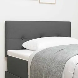100cm Grey Fabric LED Headboard with Adjustable Height