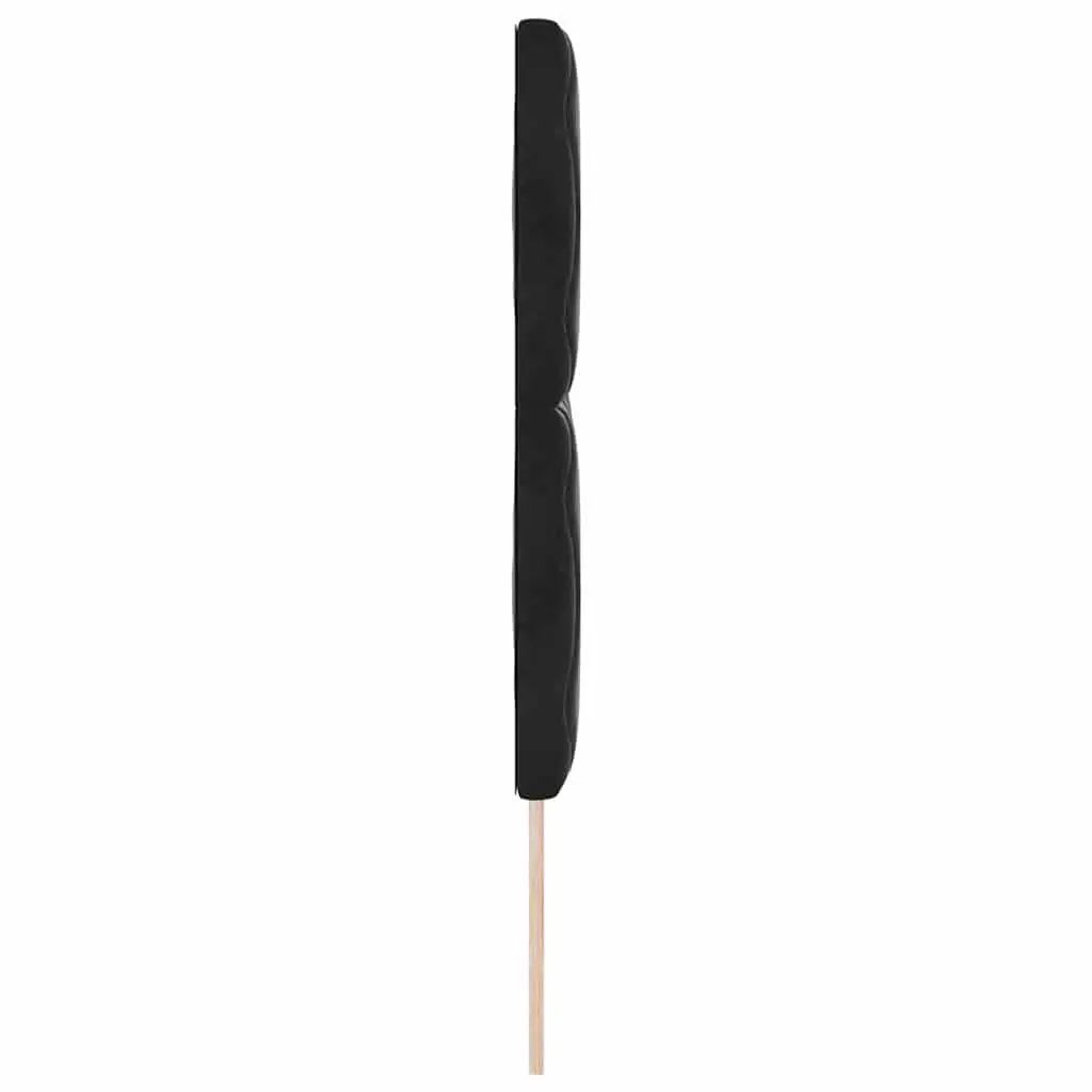 LED Headboard 144cm Black Velvet Upholstered Bedroom Modern with RGB Lighting