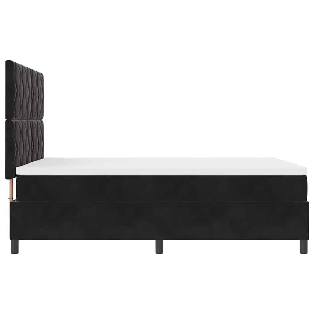 Box Spring Bed with Adjustable Headboard 137 x 187 cm