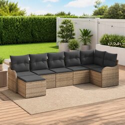 High-Quality Grey Garden Sofa Set for Outdoor Spaces