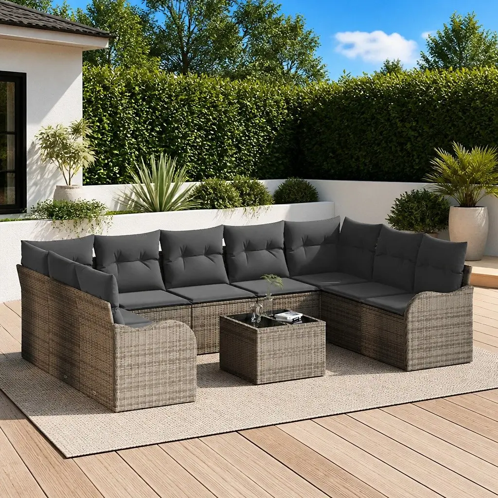 10-Piece Garden Sofa Set for Outdoor Spaces