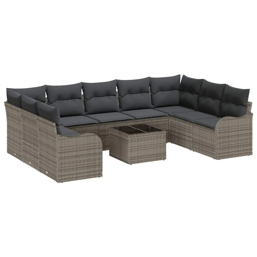 10-Piece Garden Sofa Set for Outdoor Spaces