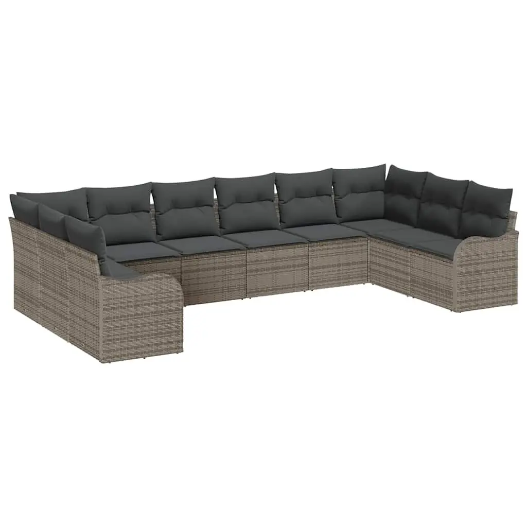 Grey Garden Sofa Set for Outdoor Relaxation