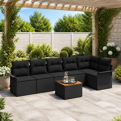 Premium 7 Piece Modular Garden Sofa Set for Outdoor Use
