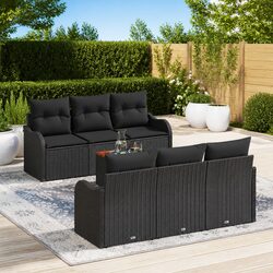 Premium 7-Piece Modular Garden Sofa Set for Outdoors