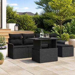 High-Quality Modular Garden Sofa Set - 6 Pieces