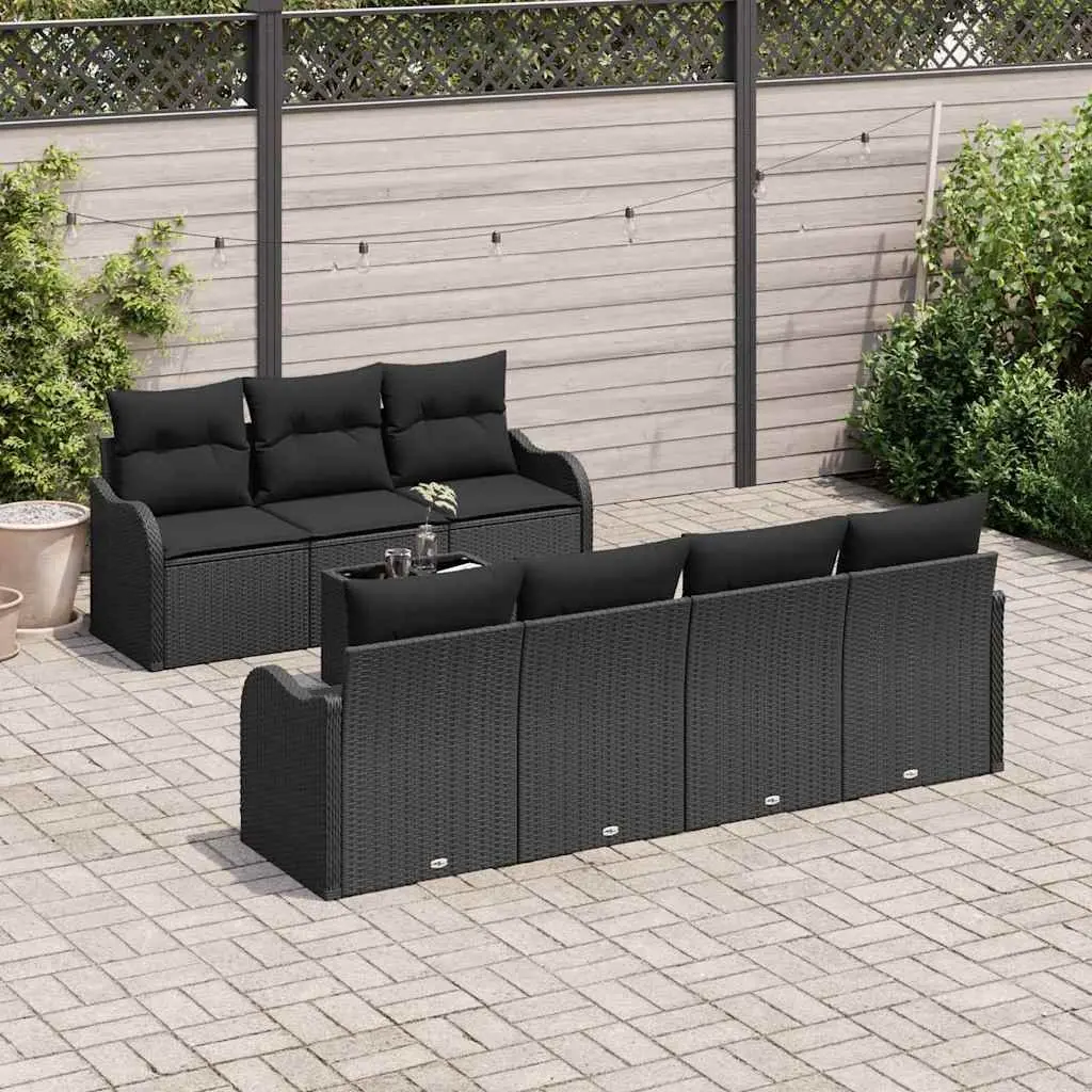 8 Piece Modular Outdoor Garden Sofa Set