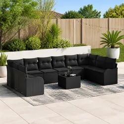 Premium 11-Piece Modular Garden Sofa Set with Storage
