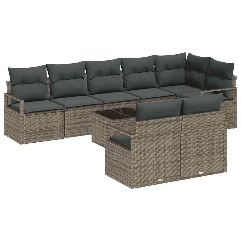 9 Piece Outdoor Modular Garden Sofa Set