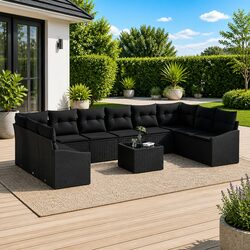 High-Quality Modular Garden Sofa Set with Storage