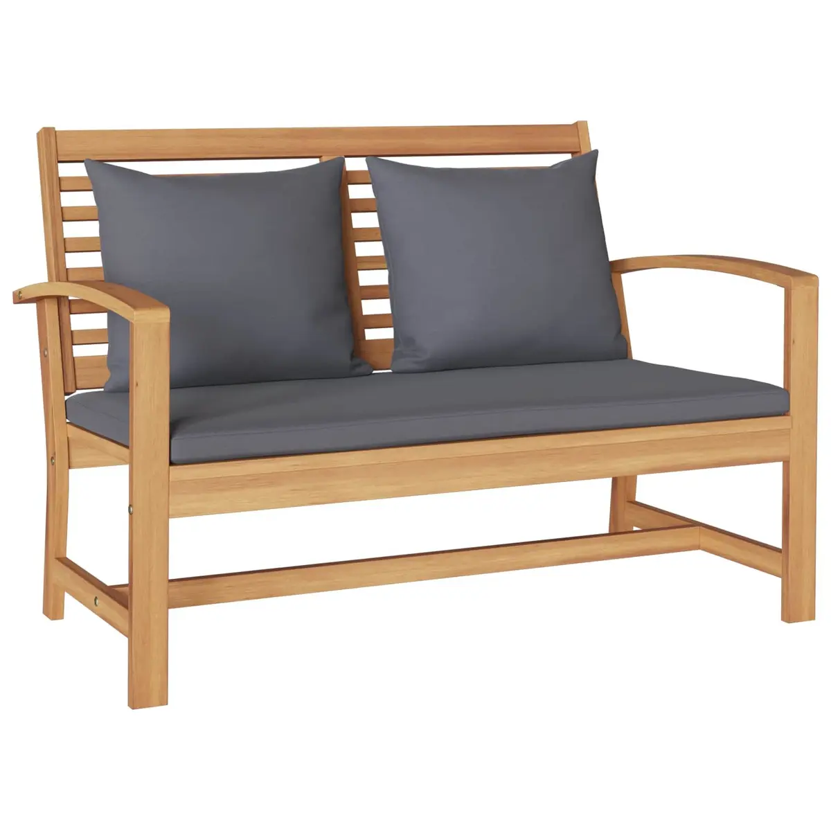 Garden Sofa Set Solid Teak Wood 95 x 45 x 40 cm Brown 5 Piece