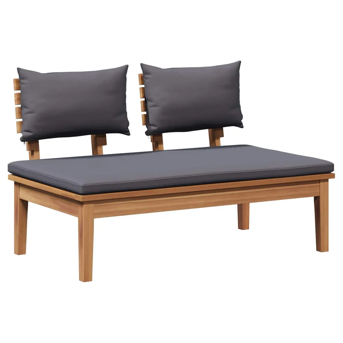 3-Piece Garden Sofa Set with Durable Teak Frame