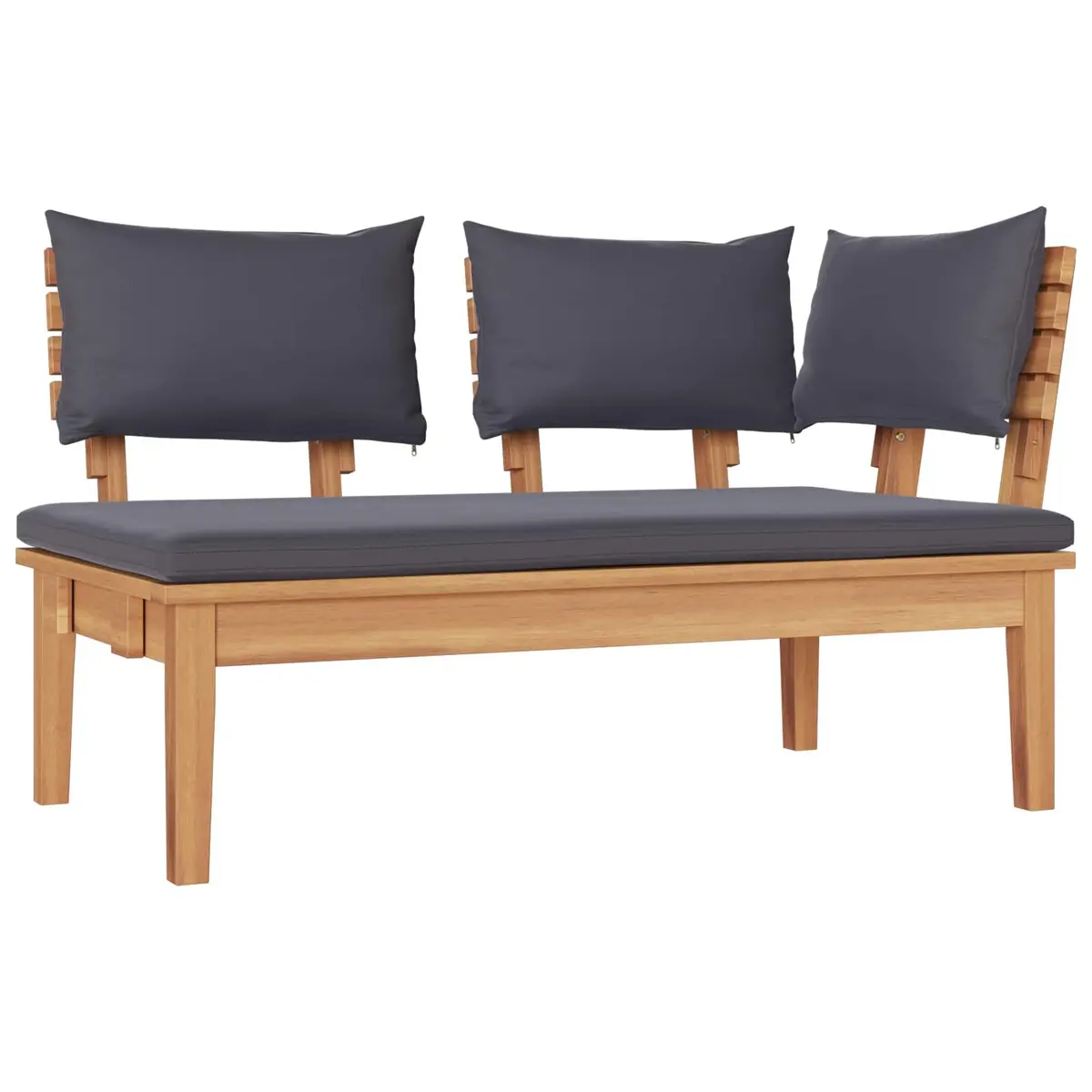 5 Piece Outdoor Garden Sofa Set in Brown and Grey