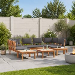 Premium 4 Piece Modern Garden Sofa Set for Outdoor Use