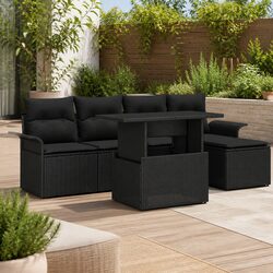 Premium 6-Piece Garden Sofa Set for Outdoor Living