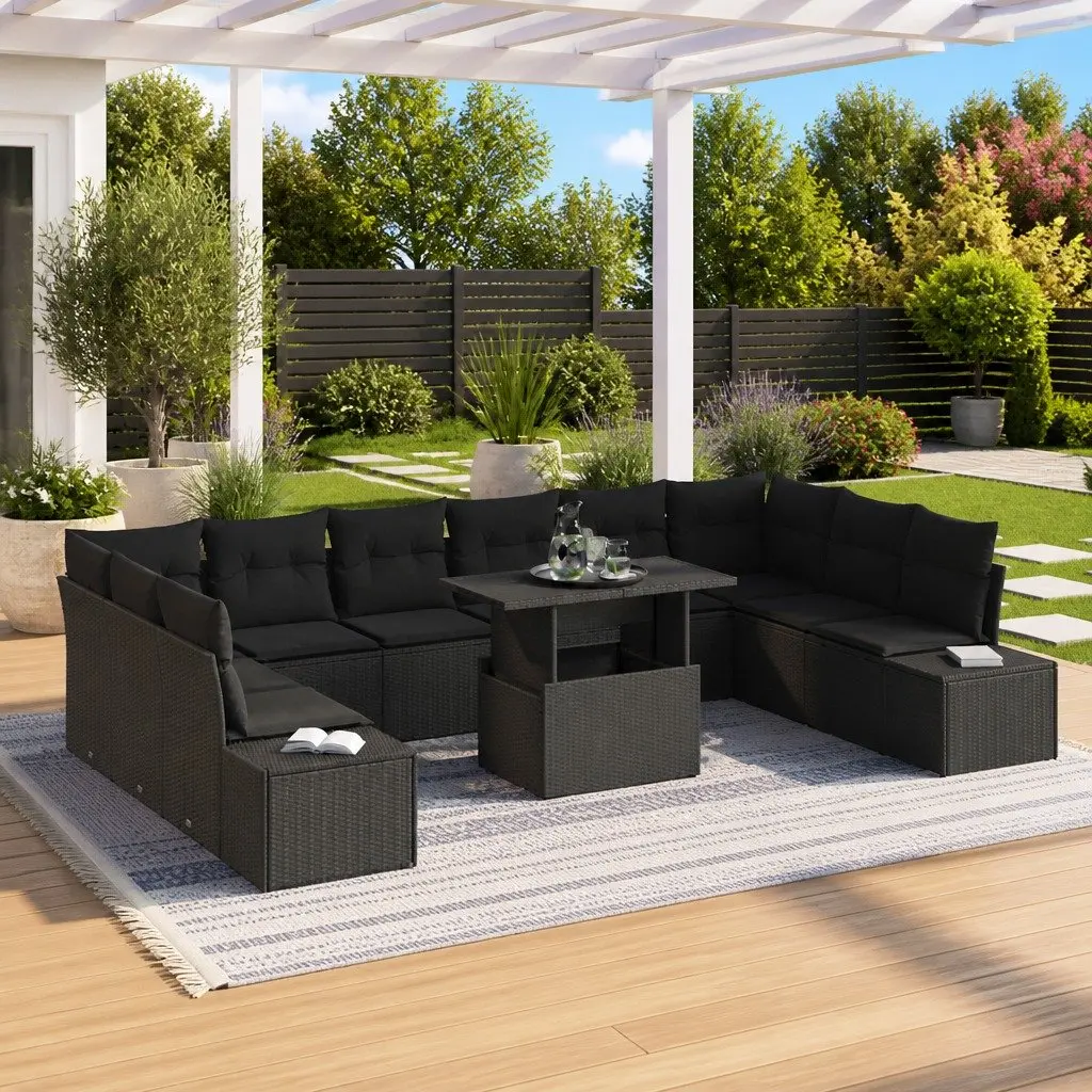 11-Piece Outdoor Modular Garden Sofa Set