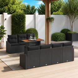 Durable 8-Piece Garden Sofa Set for Outdoor Relaxation