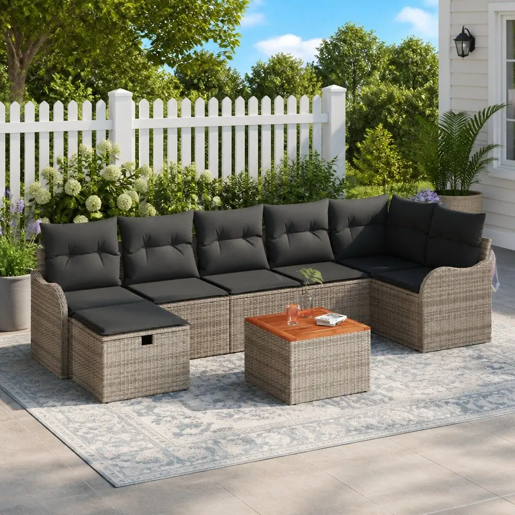 Modular Outdoor Garden Sofa Set with Storage